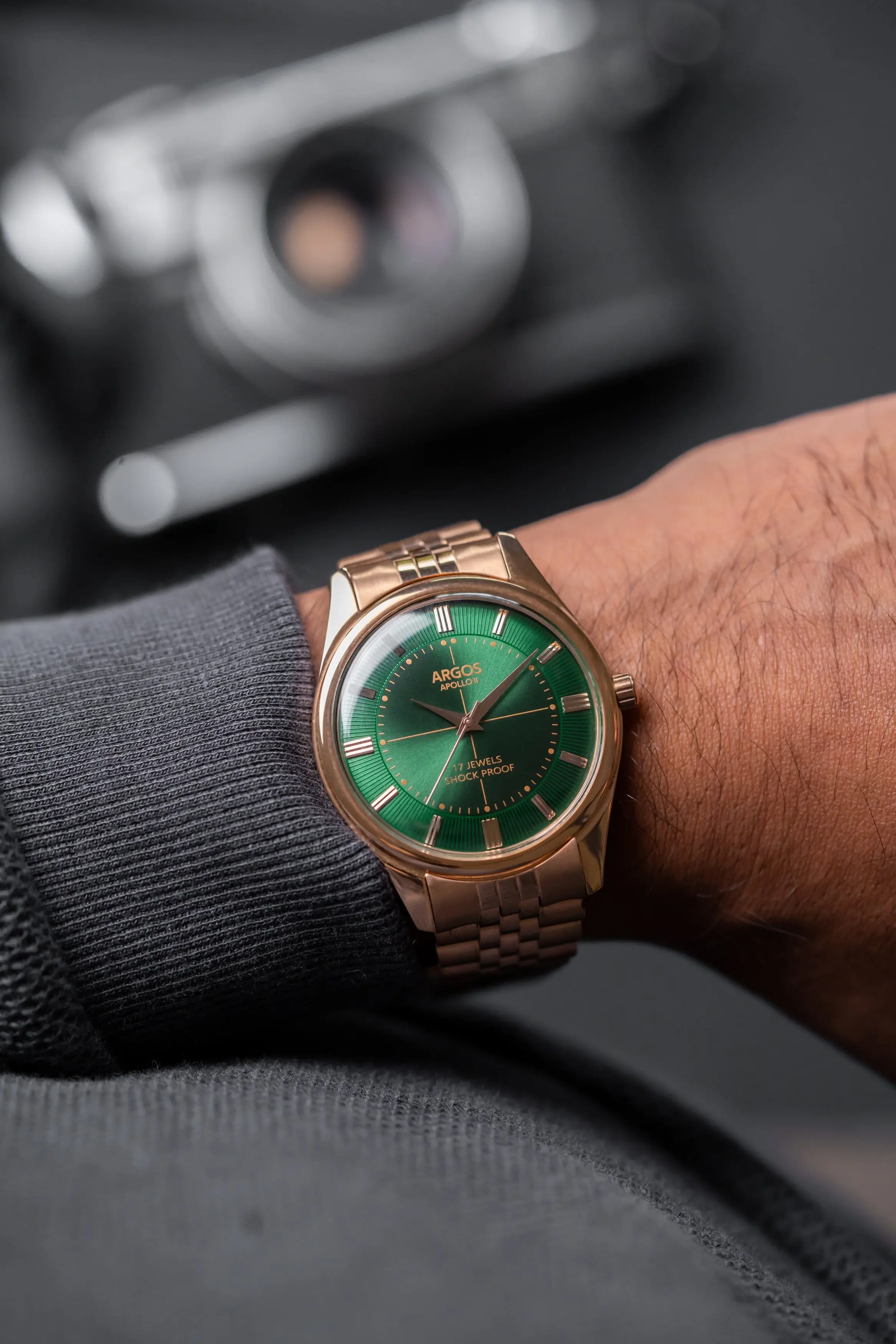 Apollo II - Olive Green Rose Gold - Image 3