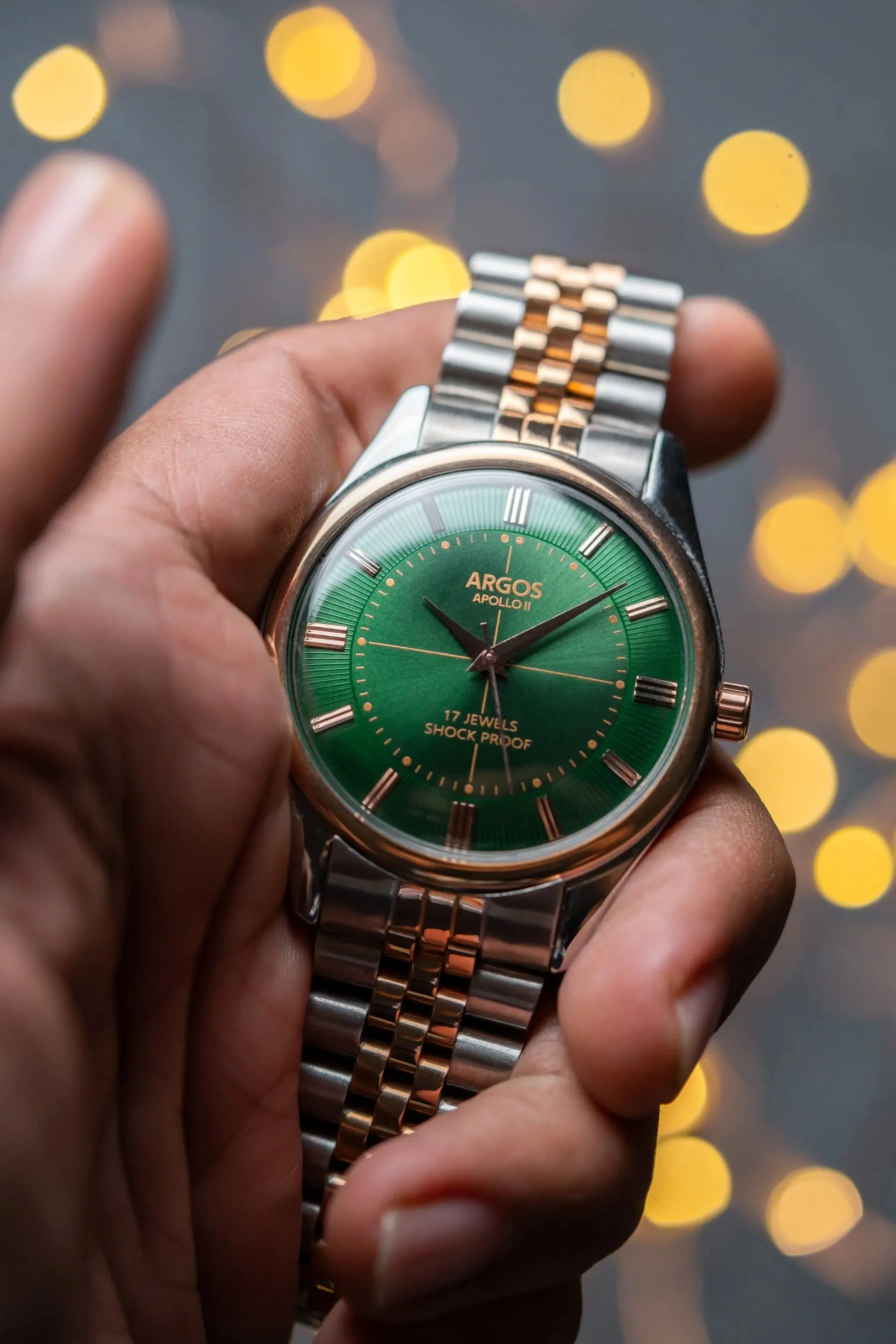 Apollo II - Olive Green Rose Gold Two Tone - Image 6