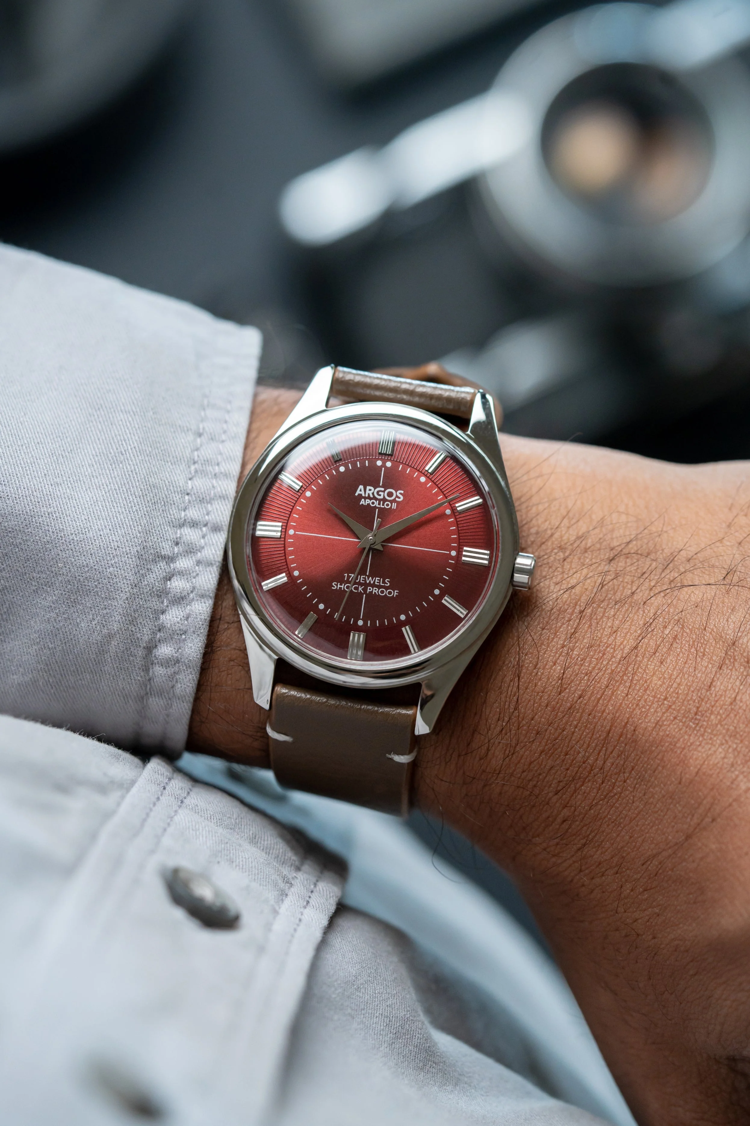 Apollo II - Wine Red Silver - Image 4