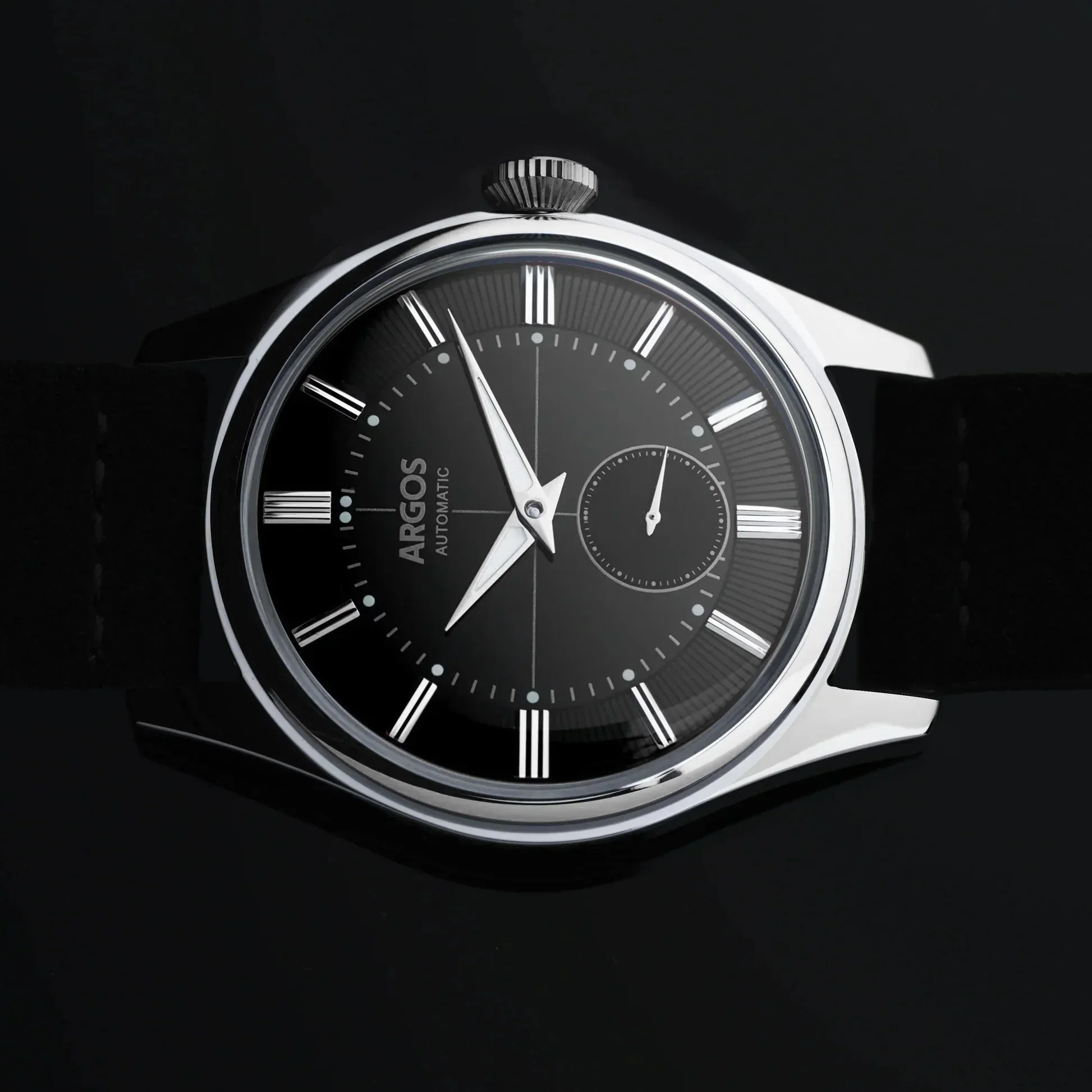 Apollo III - Onyx Black Silver Leather - Image 4