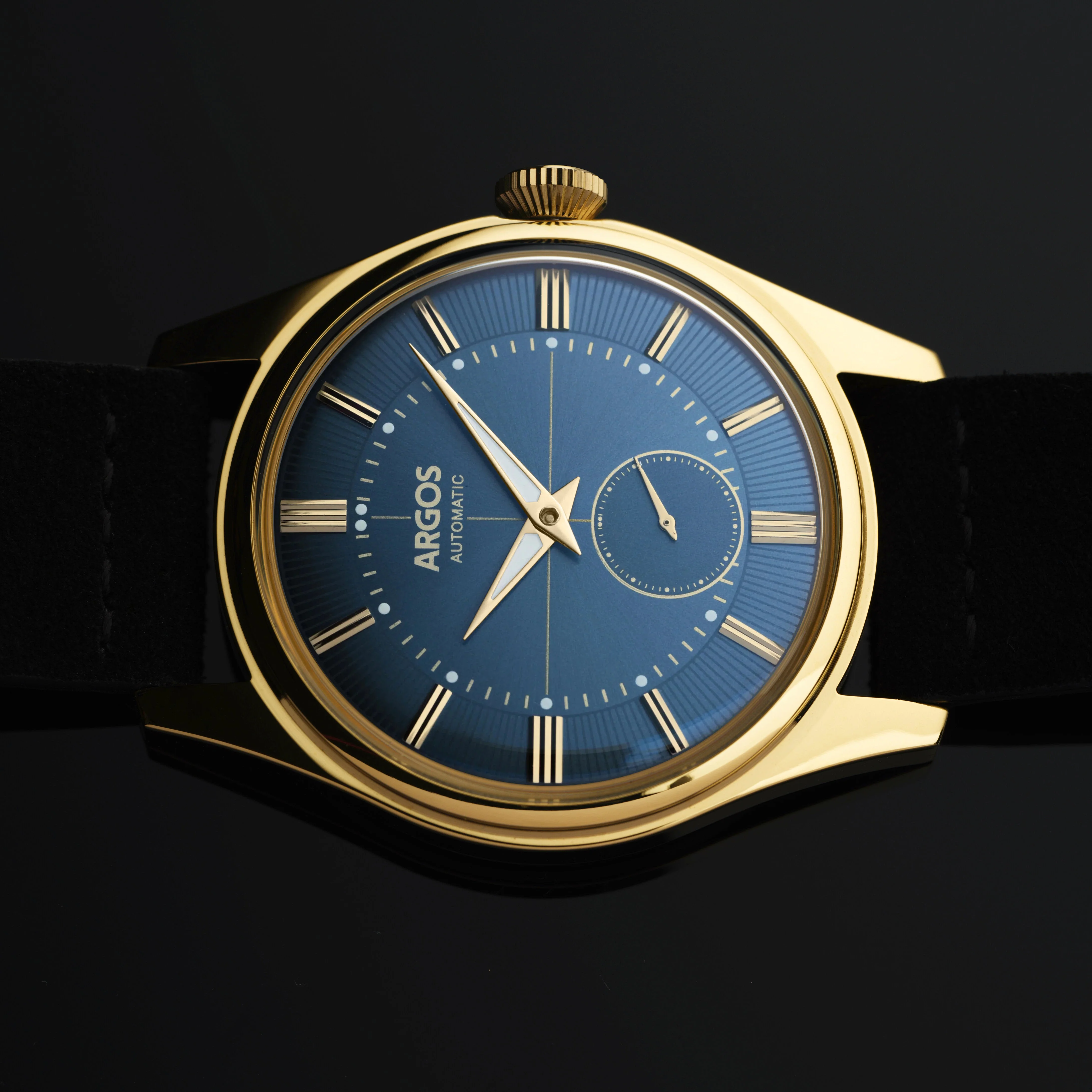 Apollo III - Constellation Blue Gold Leather - Image 3