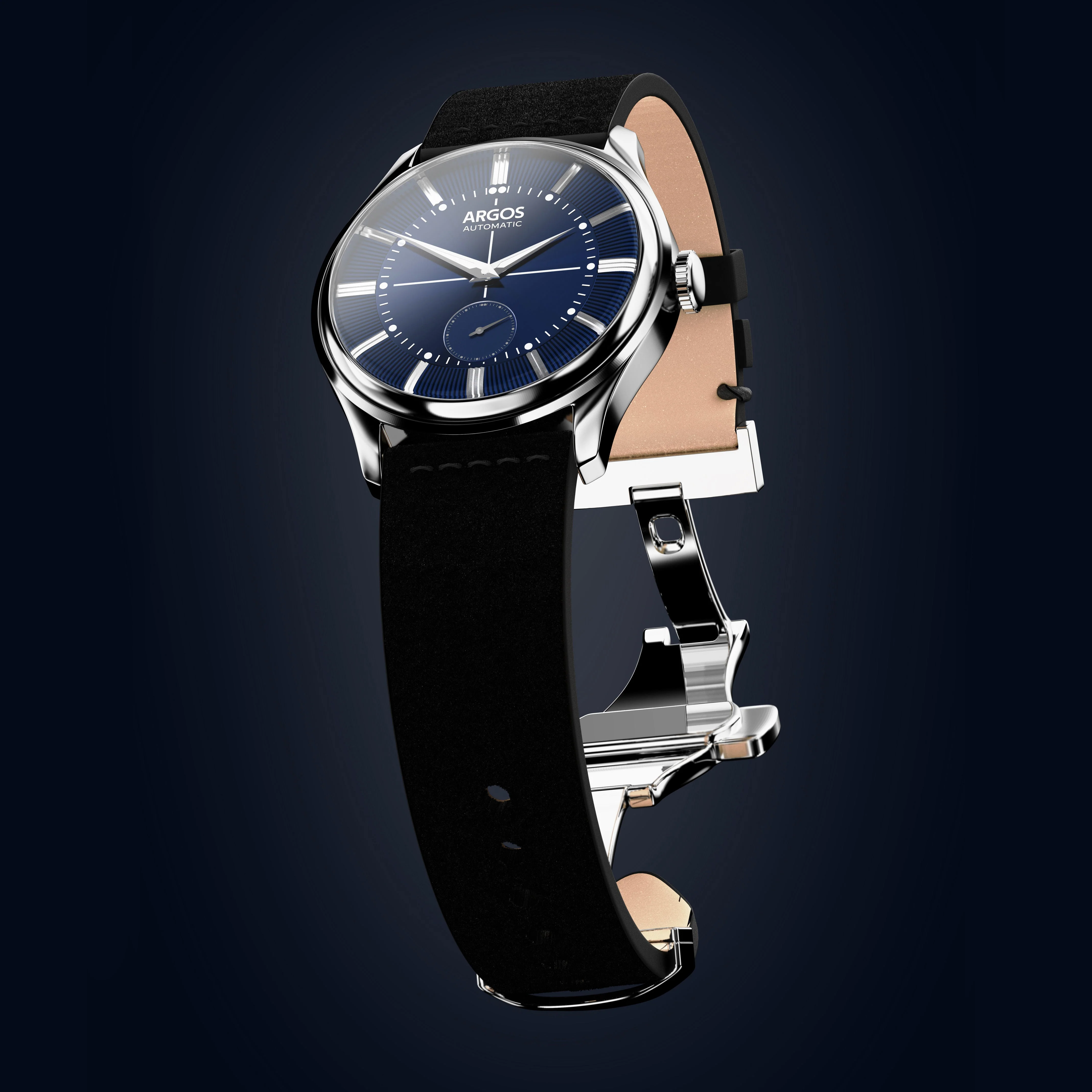 Apollo III - Constellation Blue Silver Leather - Image 4