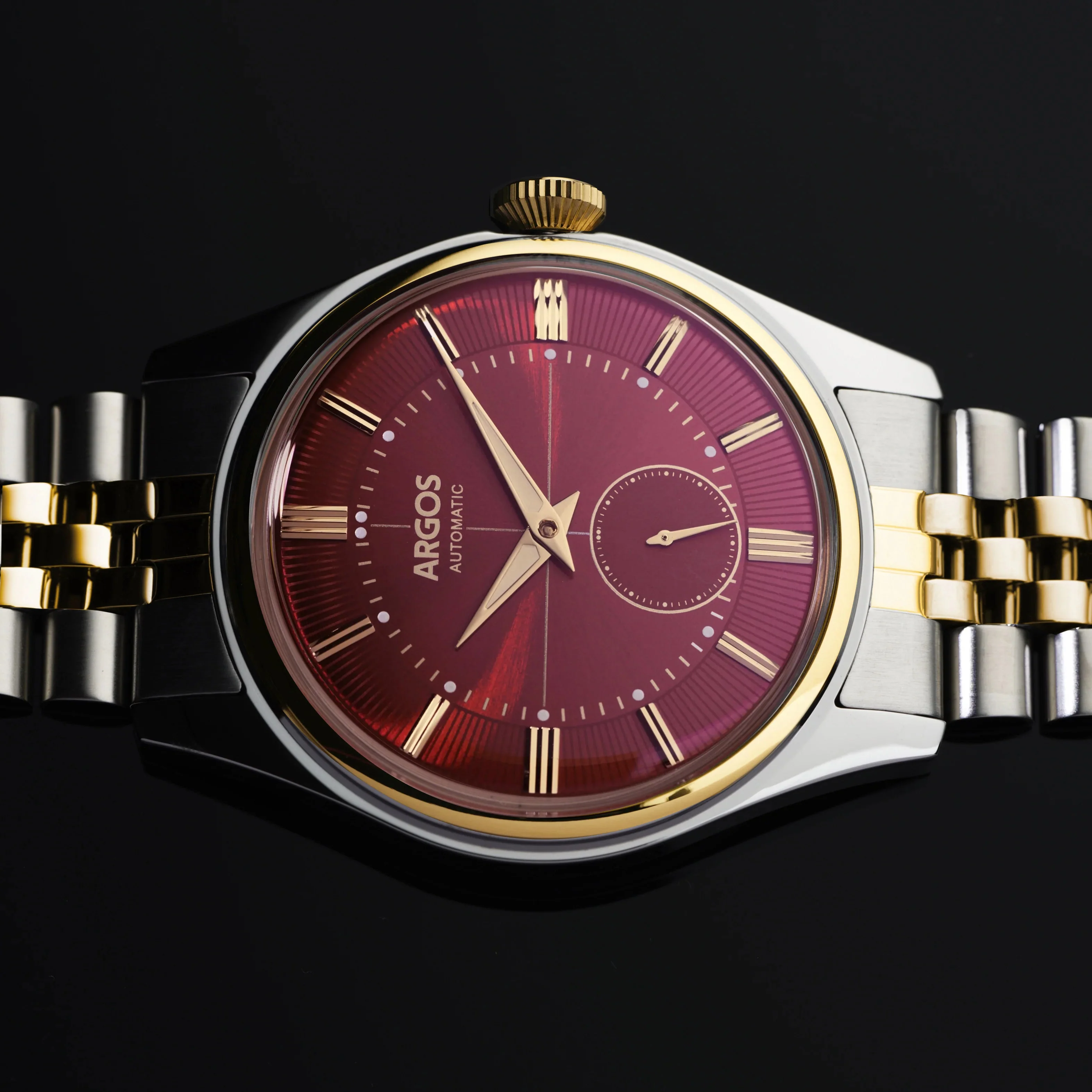 Apollo III - Wine Red Gold Two Tone - Image 3