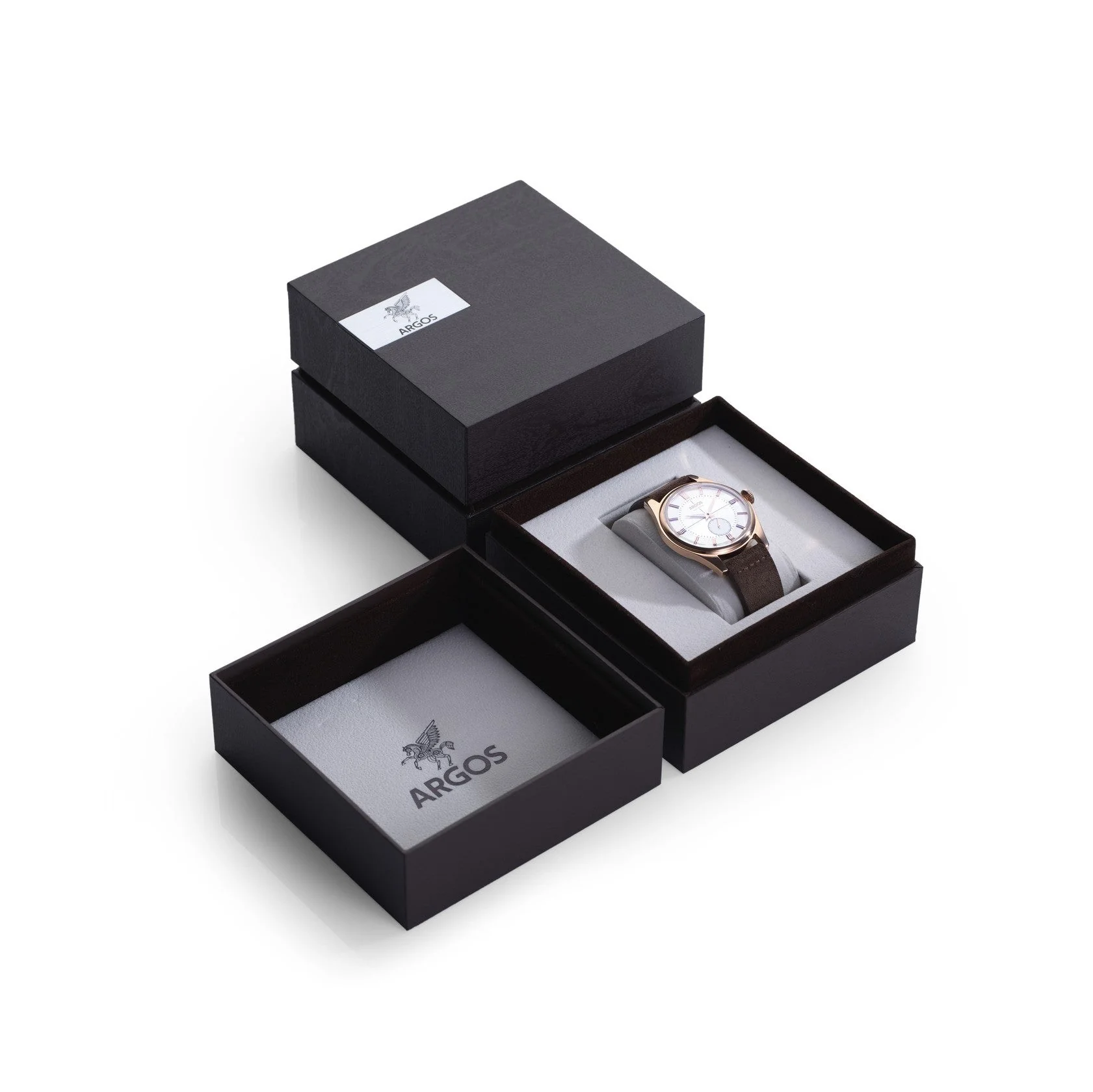 Apollo III - Pearl White Rose Gold Leather - Image 5