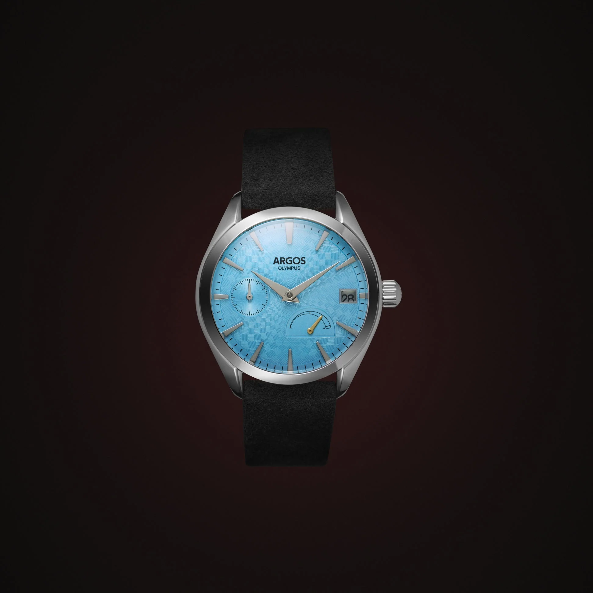 Olympus - Arctic Blue Silver Leather - Image 3