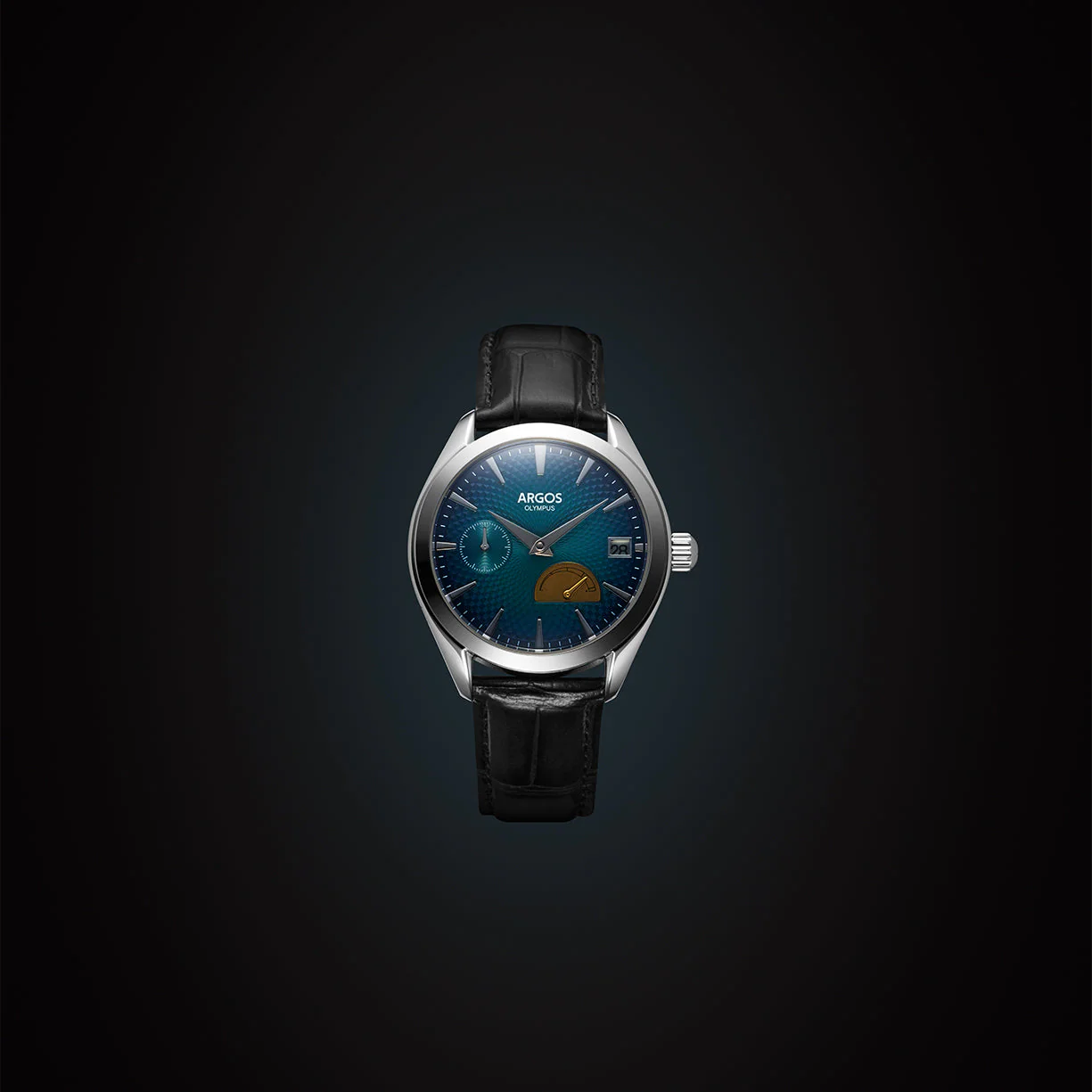 Olympus - Azure Blue Silver Leather - Image 6