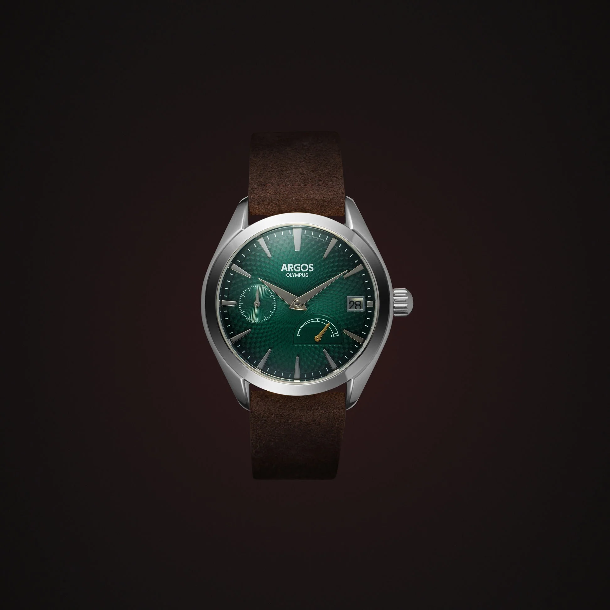 Olympus - Basil Green Silver Leather - Image 5