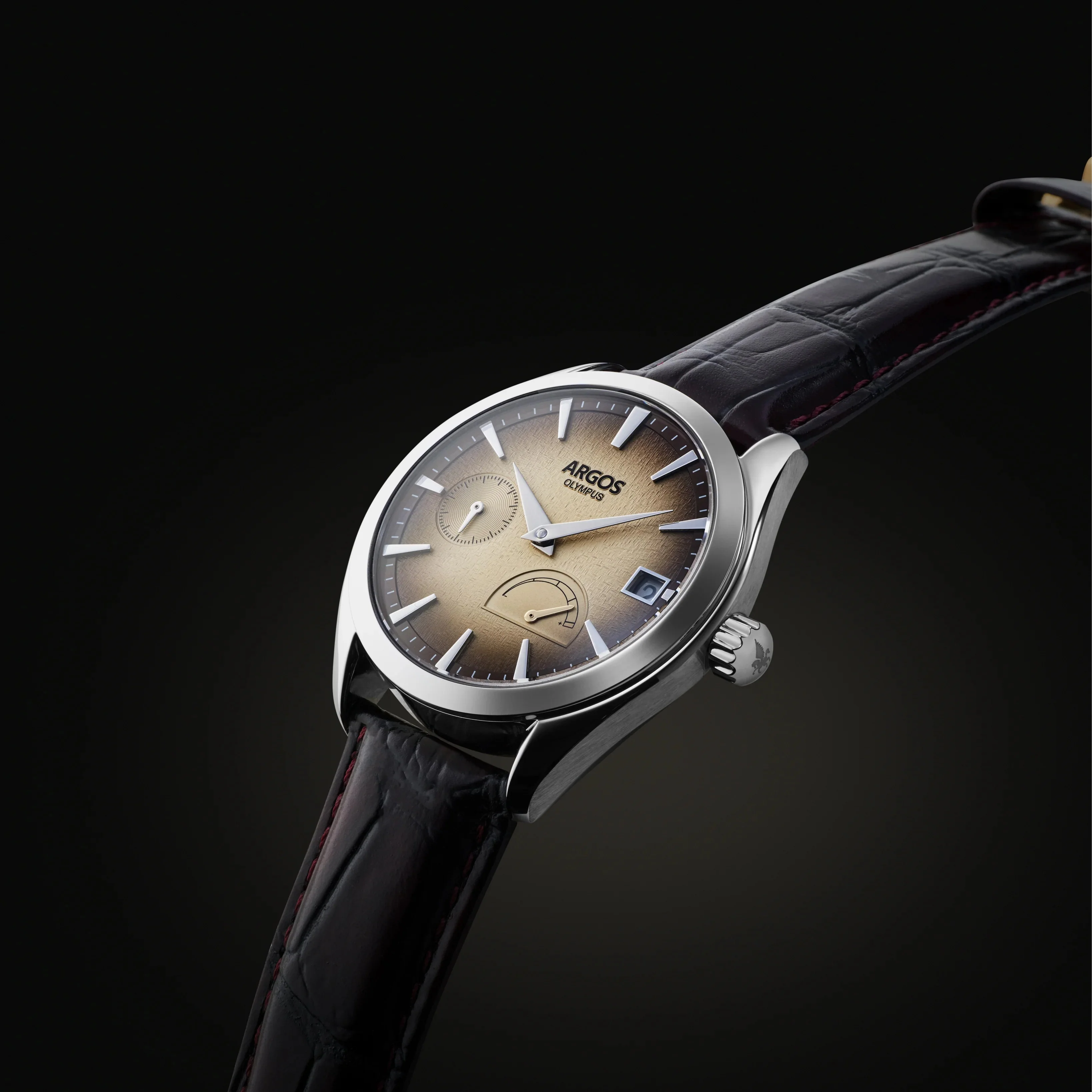 Olympus - Irish Coffee Silver Leather - Image 4