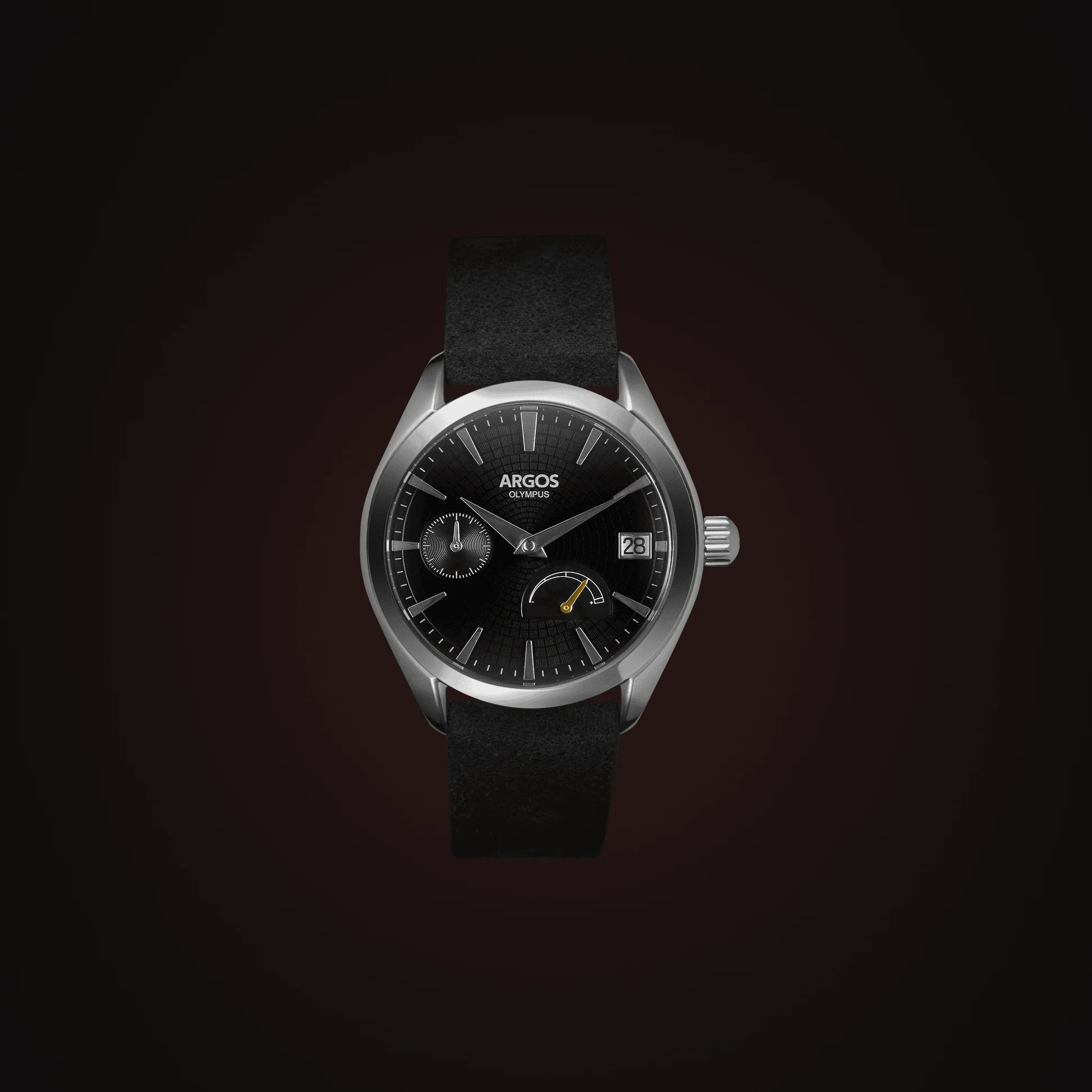 Olympus - Piano Black Silver Leather - Image 3
