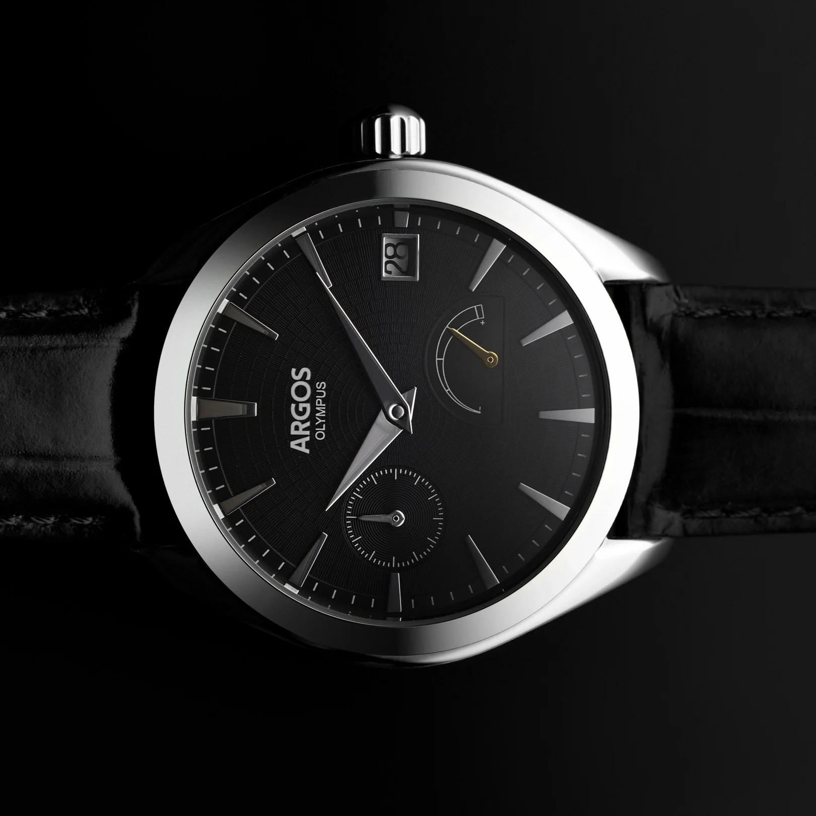 Olympus - Piano Black Silver Leather - Image 5