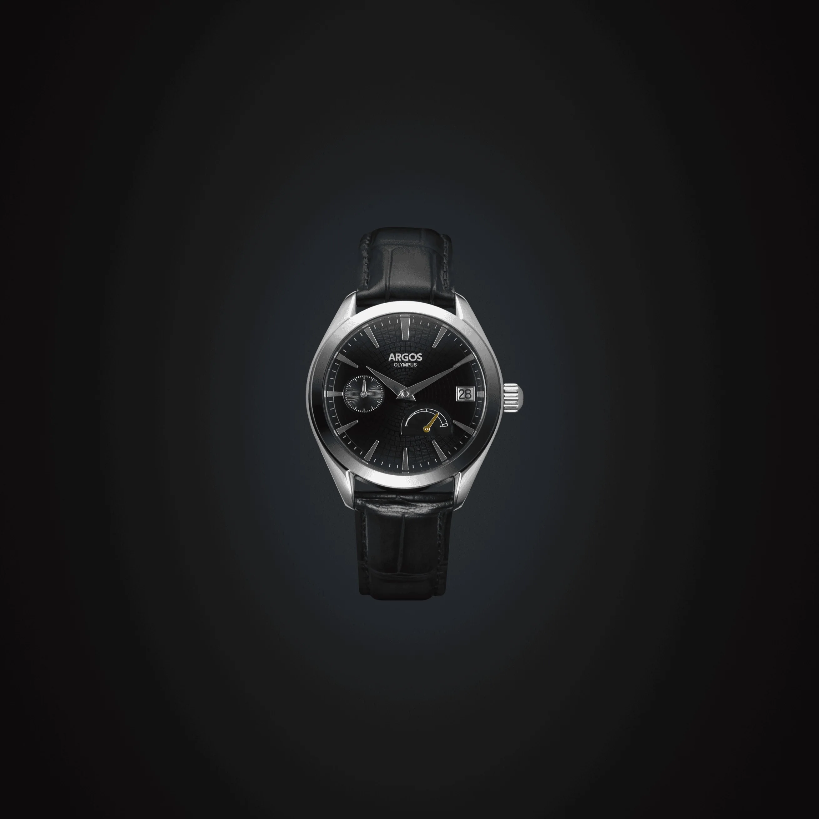 Olympus - Piano Black Silver Leather - Image 6
